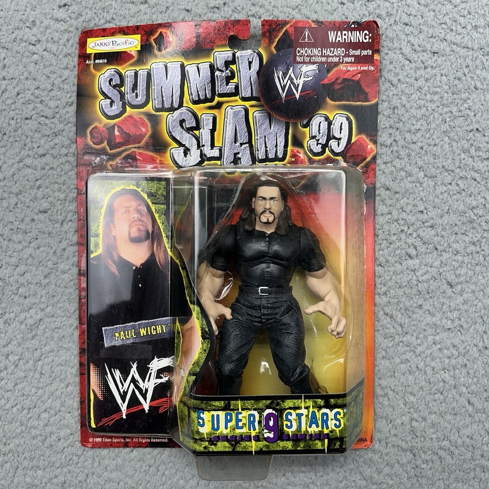 NISP Summer Slam '99 WWF Paul Wight 84611 Super Stars 9 Wrestling Action Figure